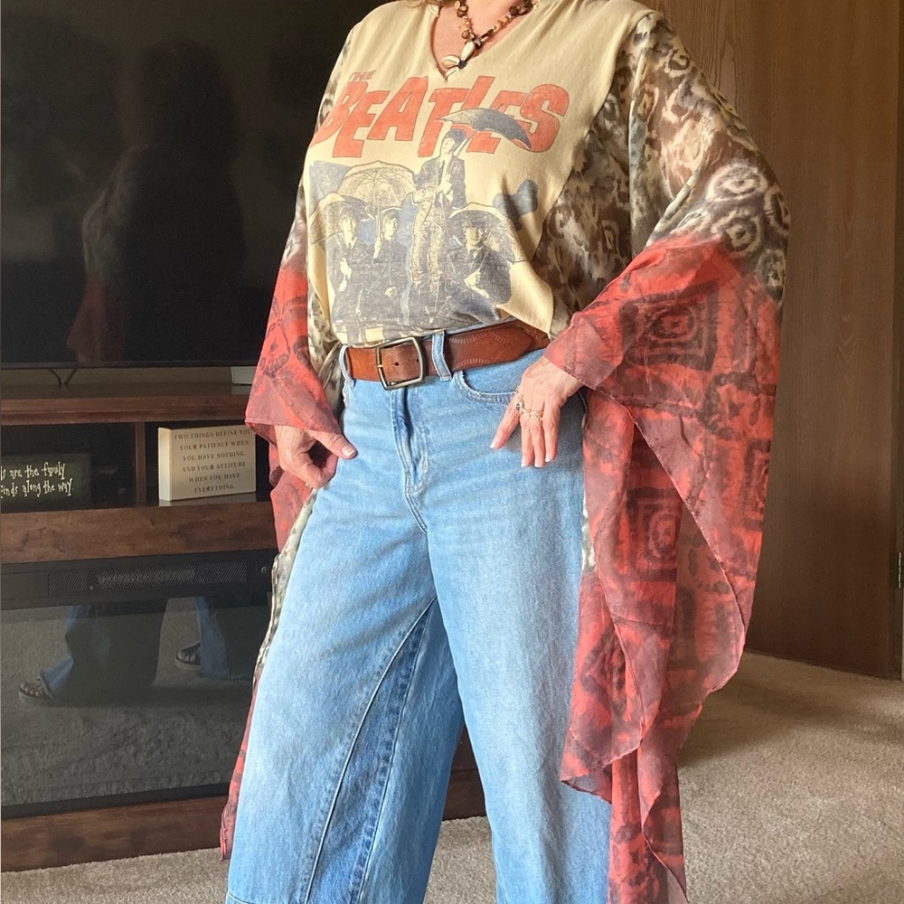 Beatles Boho/Hippie Shirt M-L
